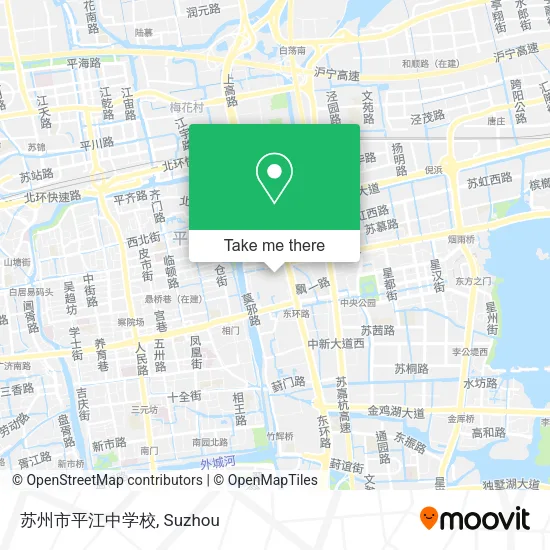 苏州市平江中学校 map