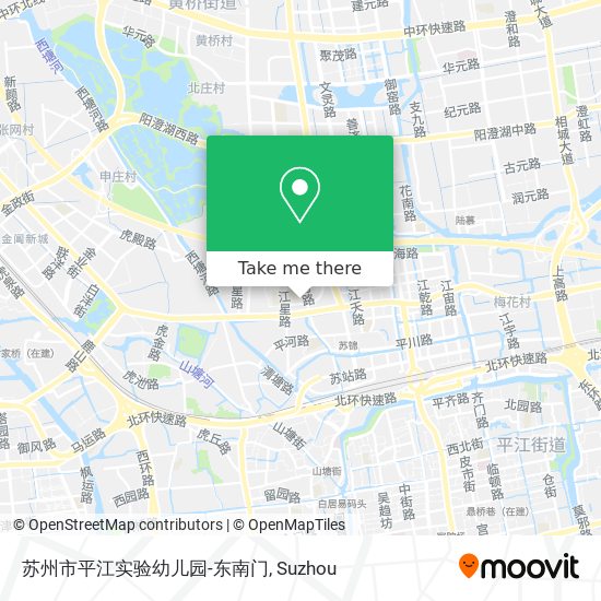 苏州市平江实验幼儿园-东南门 map