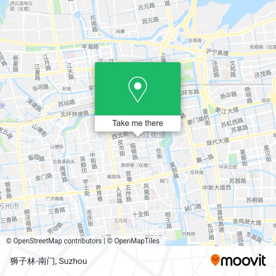 狮子林-南门 map