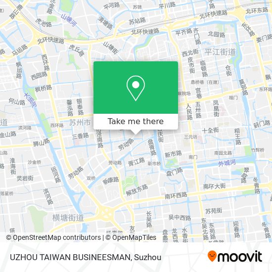 UZHOU TAIWAN BUSINEESMAN map