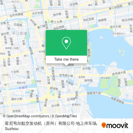 霍尼韦尔航空发动机（苏州）有限公司-地上停车场 map