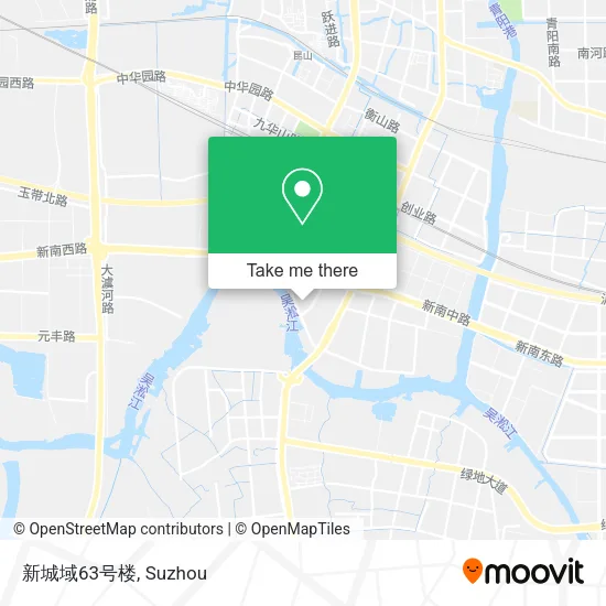 新城域63号楼 map