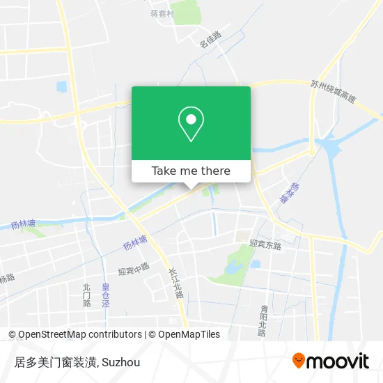 居多美门窗装潢 map