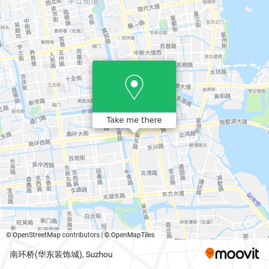 南环桥(华东装饰城) map