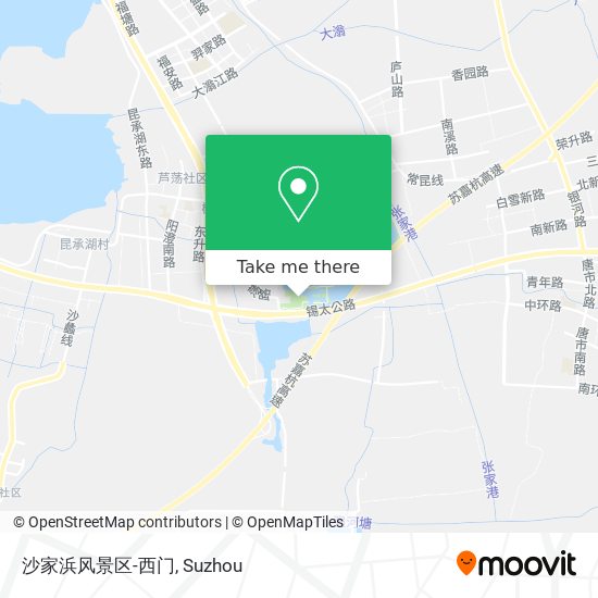 沙家浜风景区-西门 map