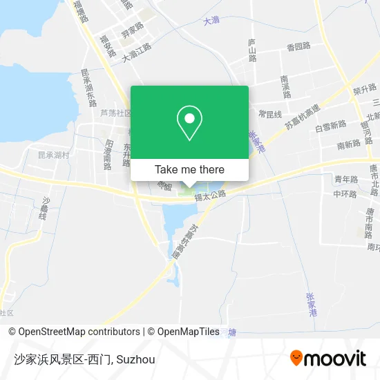 沙家浜风景区-西门 map
