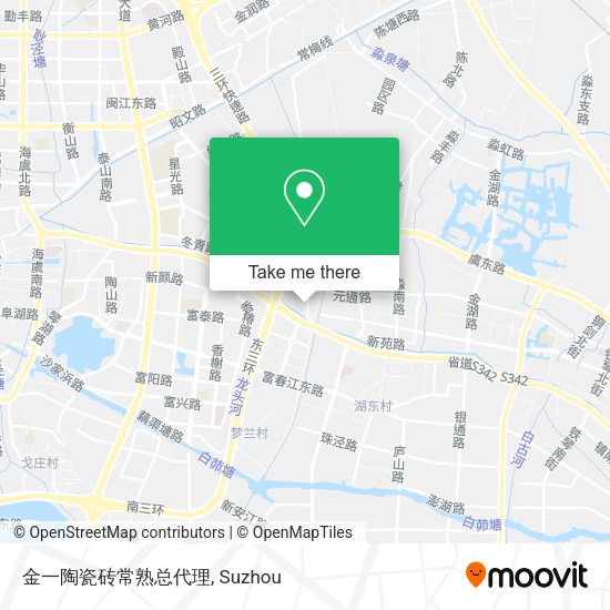 金一陶瓷砖常熟总代理 map