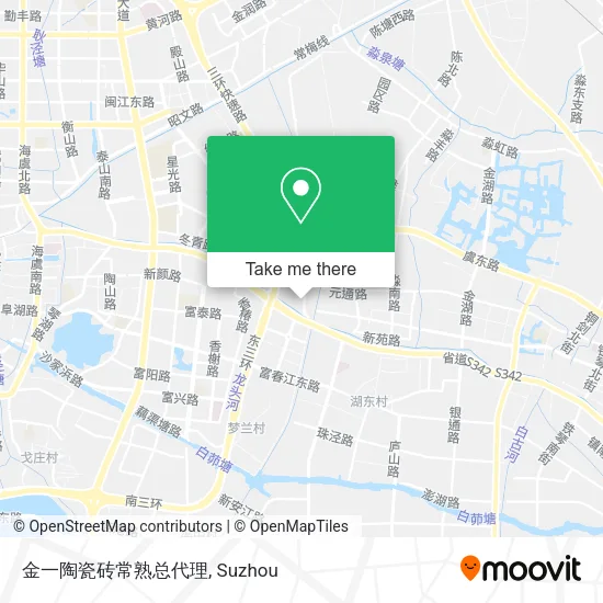金一陶瓷砖常熟总代理 map