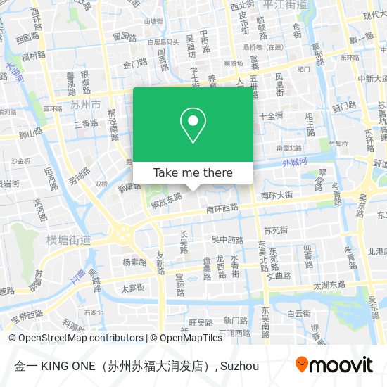 金一 KING ONE（苏州苏福大润发店） map