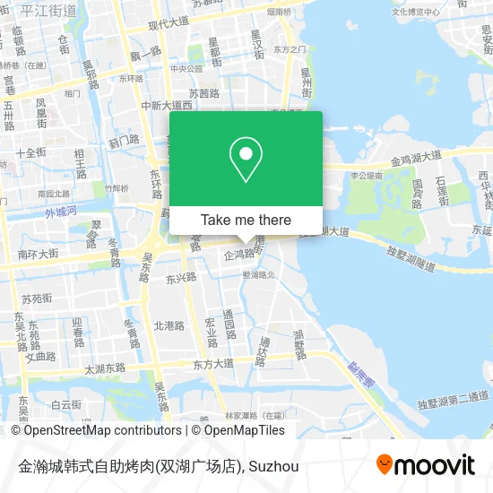 金瀚城韩式自助烤肉(双湖广场店) map