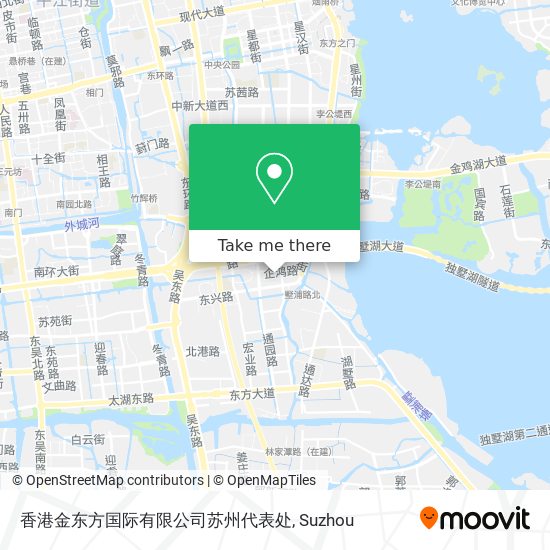 香港金东方国际有限公司苏州代表处 map