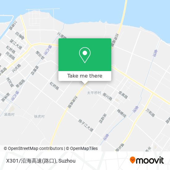 X301/沿海高速(路口) map