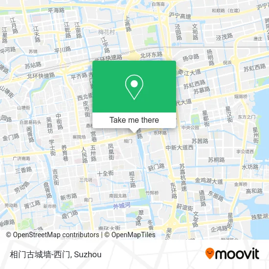 相门古城墙-西门 map