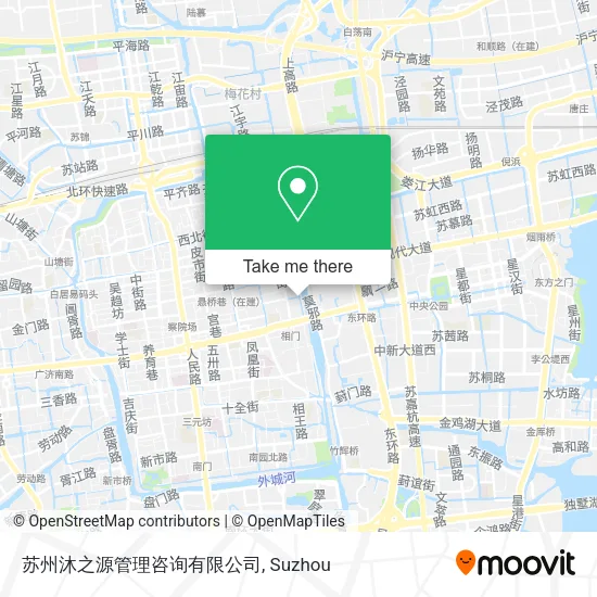 苏州沐之源管理咨询有限公司 map