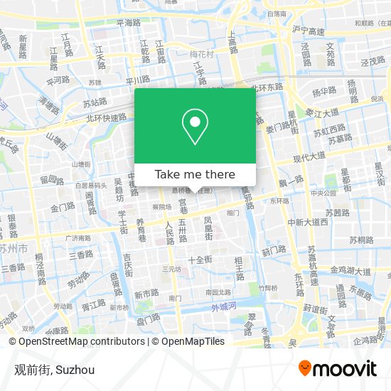 观前街 map