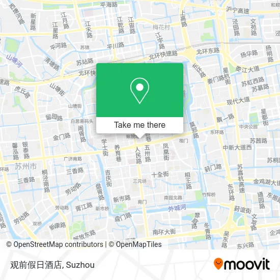 观前假日酒店 map
