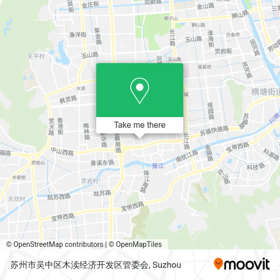 苏州市吴中区木渎经济开发区管委会 map