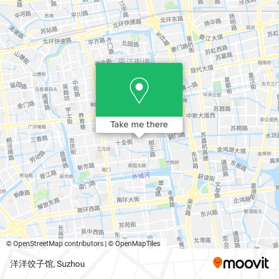 洋洋饺子馆 map