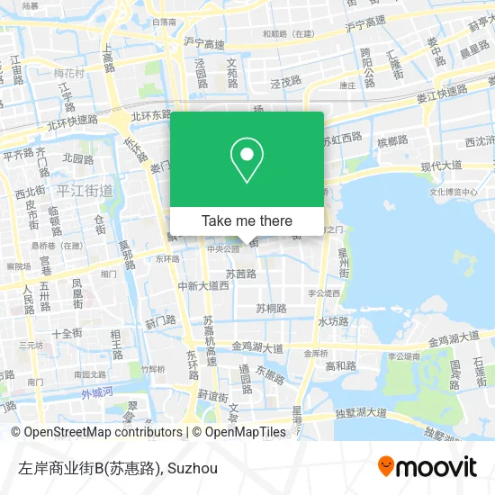 左岸商业街B(苏惠路) map