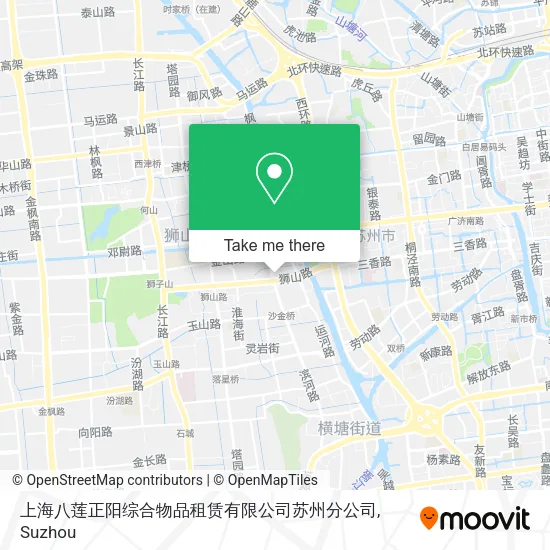上海八莲正阳综合物品租赁有限公司苏州分公司 map