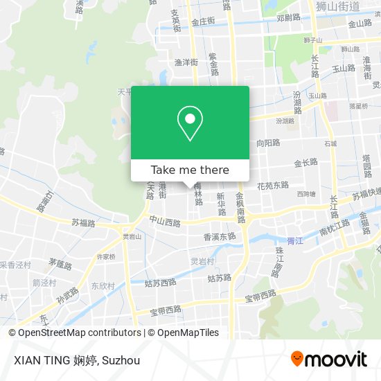 XIAN  TING   娴婷 map
