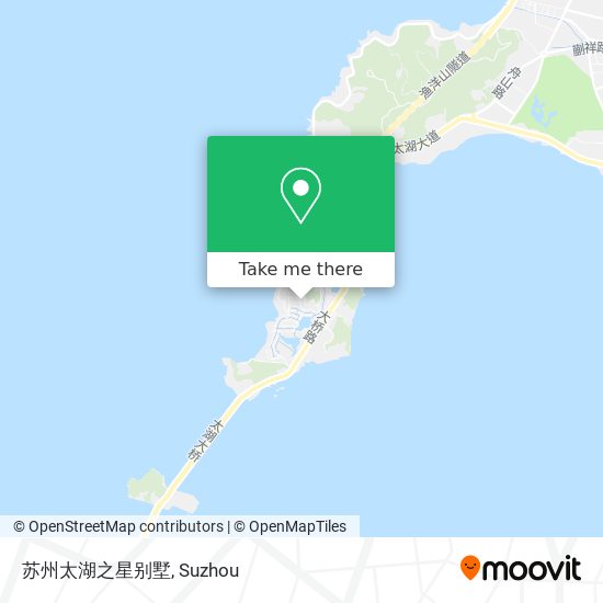 苏州太湖之星别墅 map