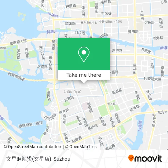 文星麻辣烫(文星店) map