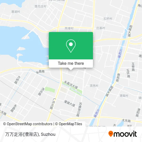 万万足浴(漕湖店) map