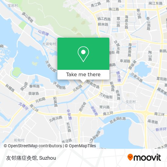 友邻痛症灸馆 map