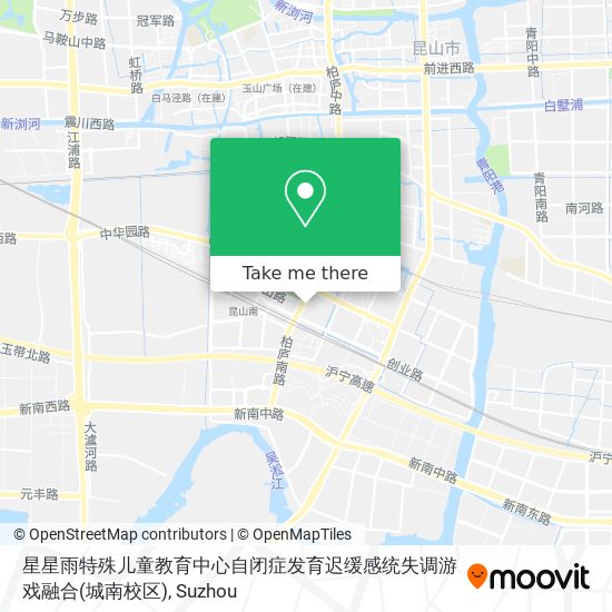 星星雨特殊儿童教育中心自闭症发育迟缓感统失调游戏融合(城南校区) map