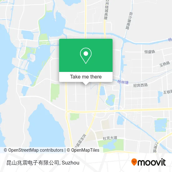 昆山兆震电子有限公司 map