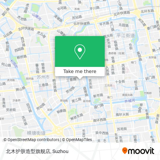 北木护肤造型旗舰店 map