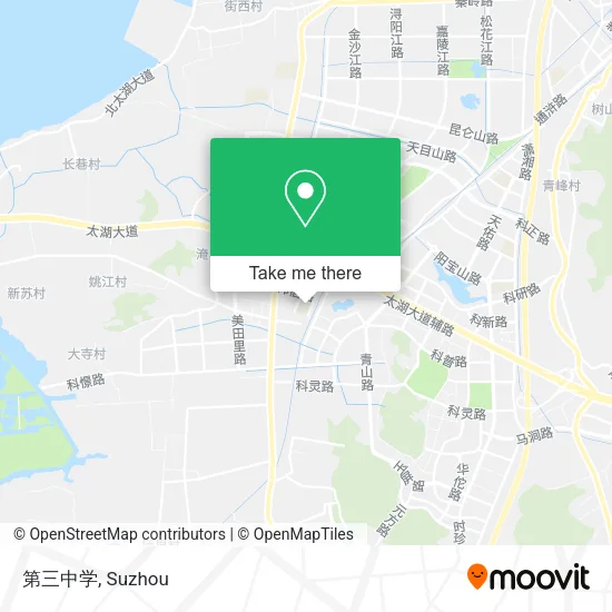 第三中学 map