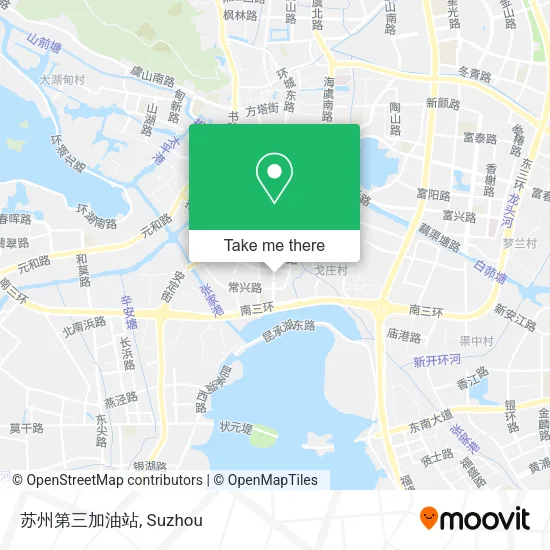 苏州第三加油站 map