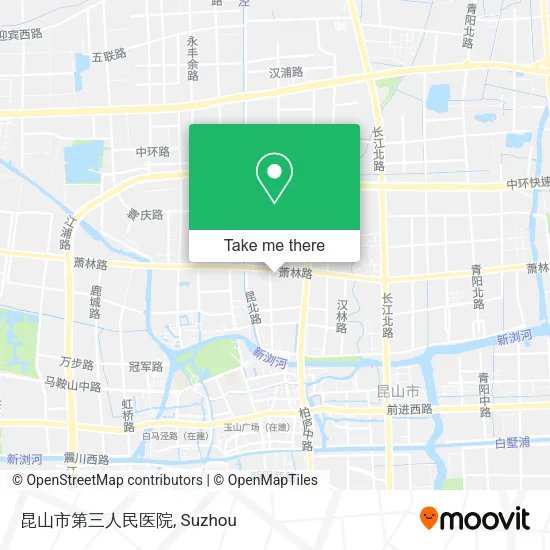 昆山市第三人民医院 map