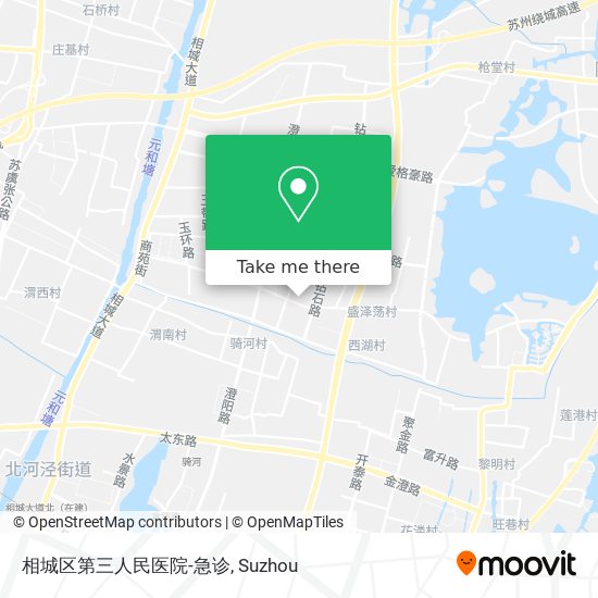 相城区第三人民医院-急诊 map