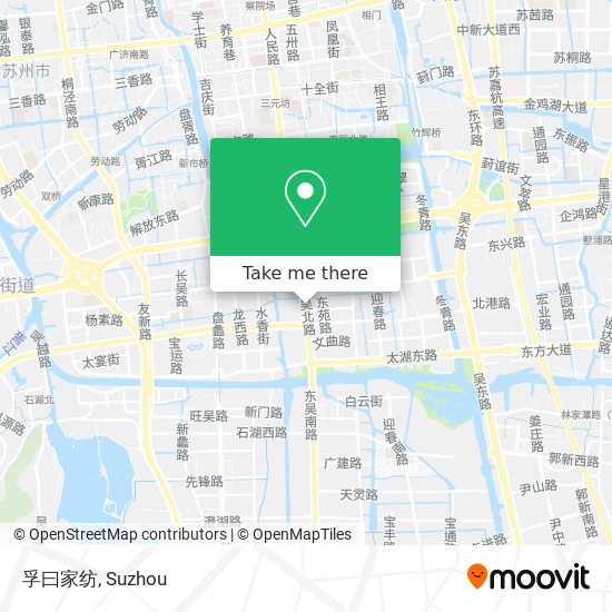 孚曰家纺 map