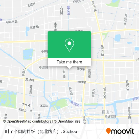 叫了个肉肉拌饭（昆北路店） map