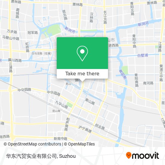 华东汽贸实业有限公司 map