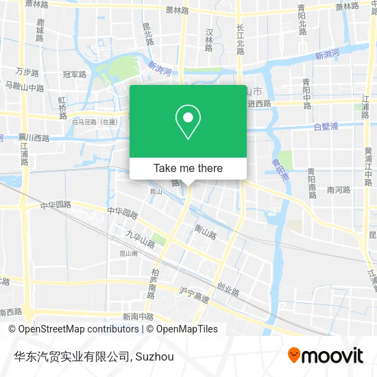 华东汽贸实业有限公司 map