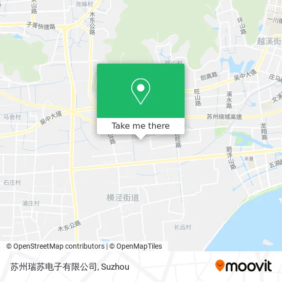 苏州瑞苏电子有限公司 map