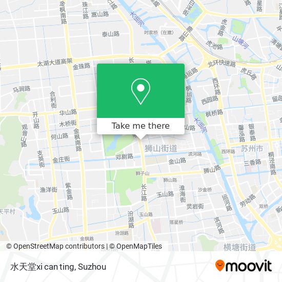 水天堂xi can ting map