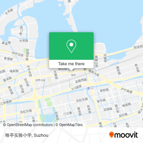 唯亭实验小学 map