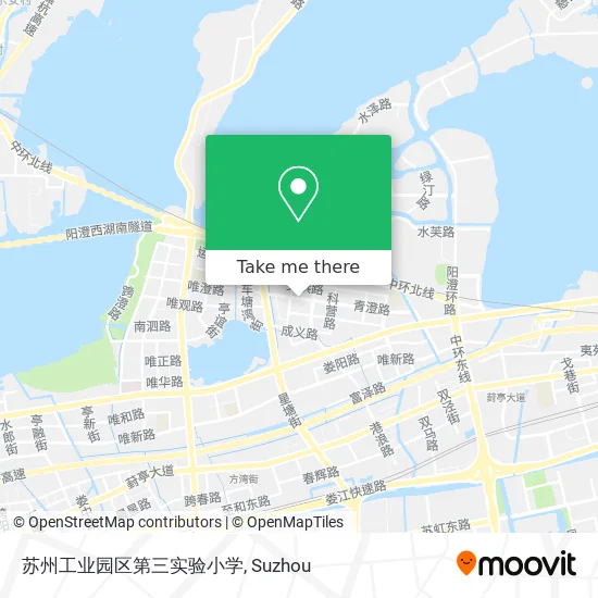 苏州工业园区第三实验小学 map