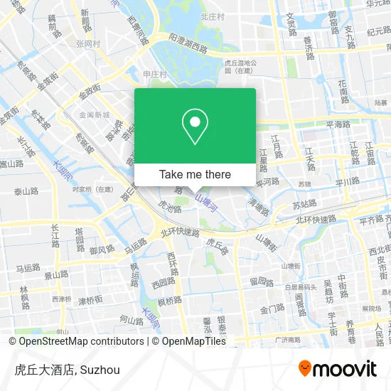 虎丘大酒店 map