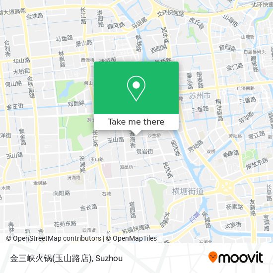 金三峡火锅(玉山路店) map