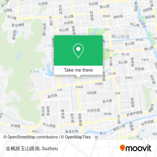 金枫路玉山路南 map