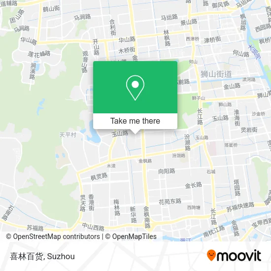 喜林百货 map