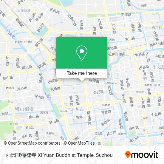 西园戒幢律寺 Xi Yuan Buddhist Temple map