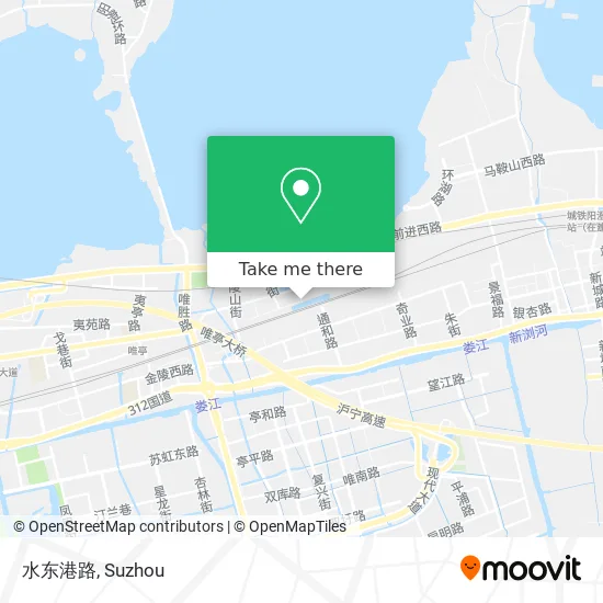 水东港路 map